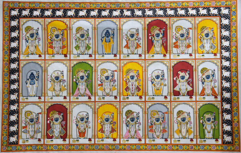 24 Darshans of Shreenathji in Pichwai by Trilok Prakash Soni Thumbnail