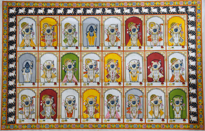 24 Darshans of Shreenathji in Pichwai by Trilok Prakash Soni Thumbnail