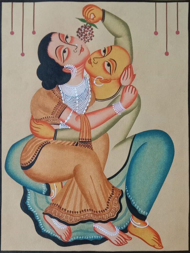 A moment of indulgence in Kalighat By Bapi Chitrakar Thumbnail