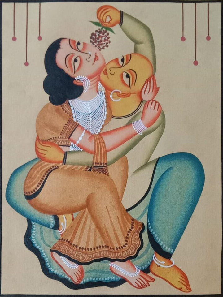 A moment of indulgence in Kalighat By Bapi Chitrakar Thumbnail