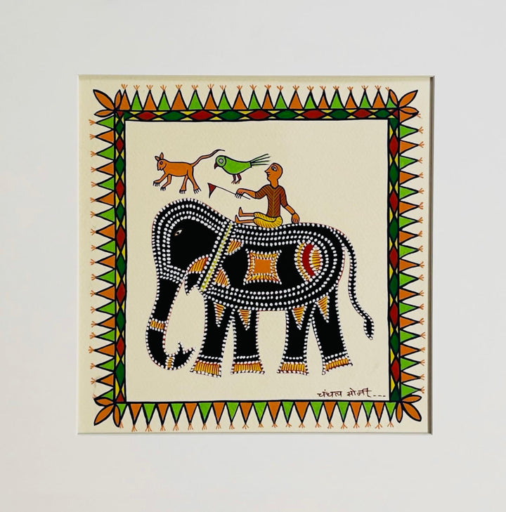 A Nature's Ride In Pithora Art by Chanchal Soni Thumbnail