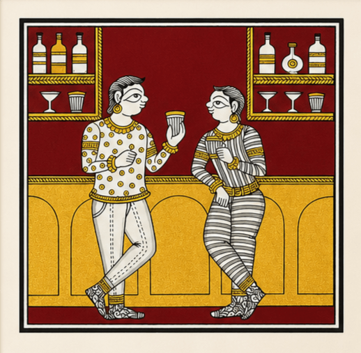 A Night at the Bar in Phad by Kalyan Joshi Thumbnail