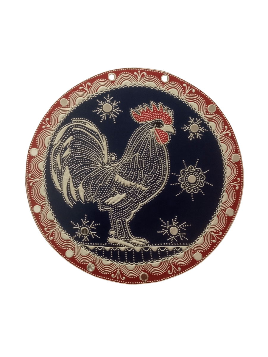 A Rooster in Mandana by Kaluram Meghvanshi Thumbnail