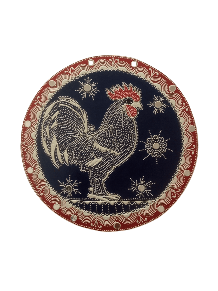 A Rooster in Mandana by Kaluram Meghvanshi Thumbnail