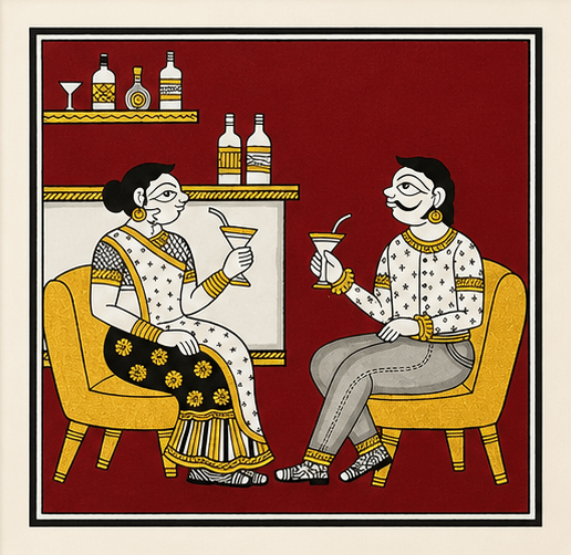 An Evening at Leisure in Phad by Kalyan Joshi Thumbnail