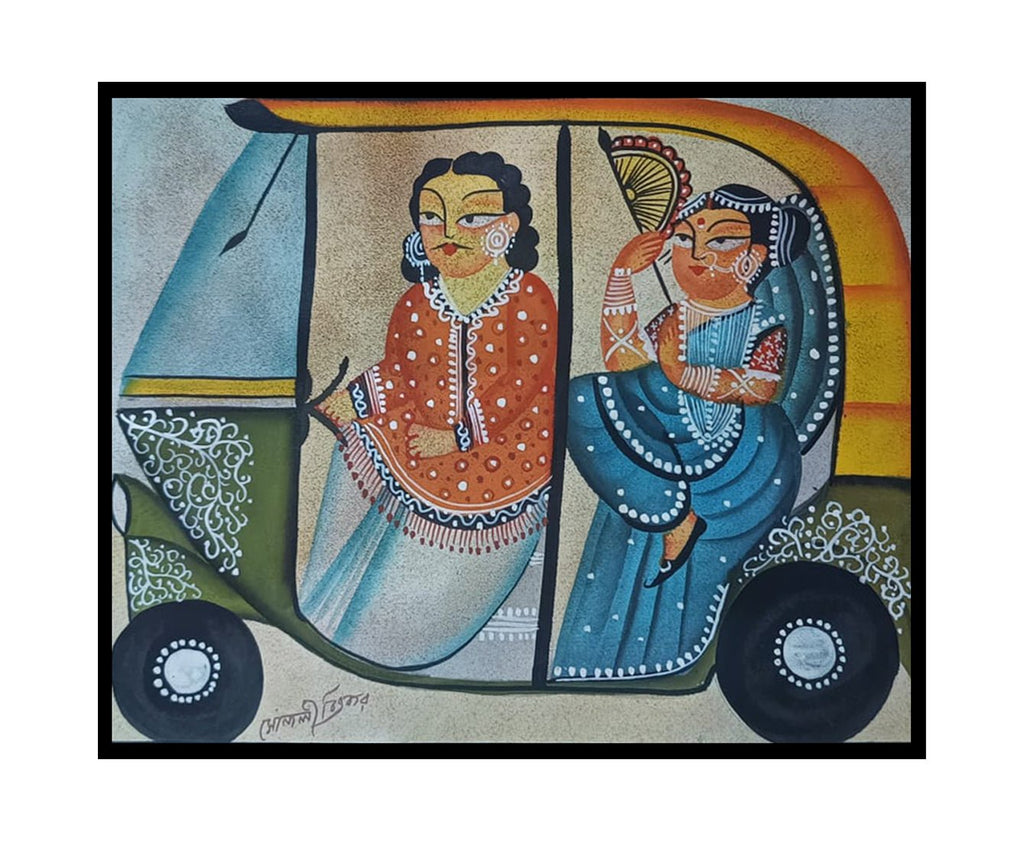 Autorickshaw ride in Kalighat by Sonali Chitrakar Thumbnail