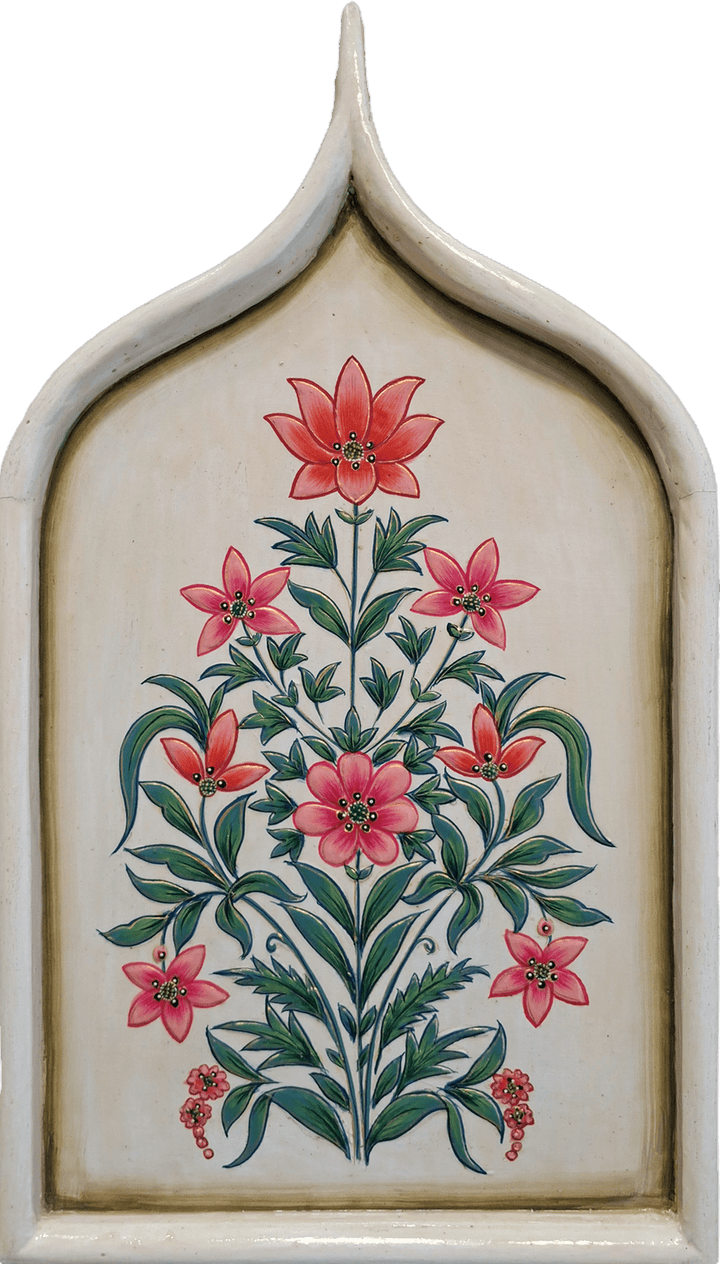 Blossoms in Usta Miniature by Pankaj Kumar Thumbnail