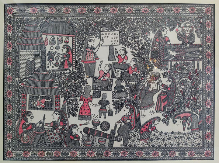 Celebrating women in Madhubani by Ambika Devi Thumbnail