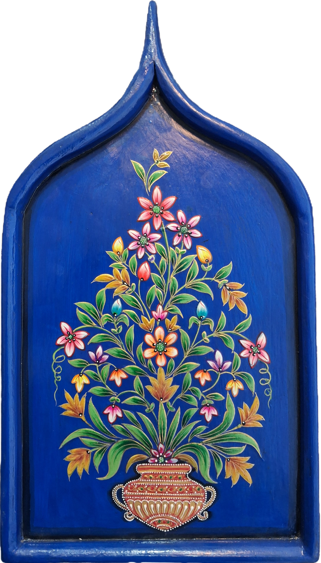 Celestial Bloom in Usta Miniature by Pankaj Kumar Thumbnail