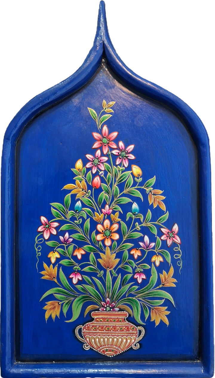 Celestial Bloom in Usta Miniature by Pankaj Kumar Thumbnail