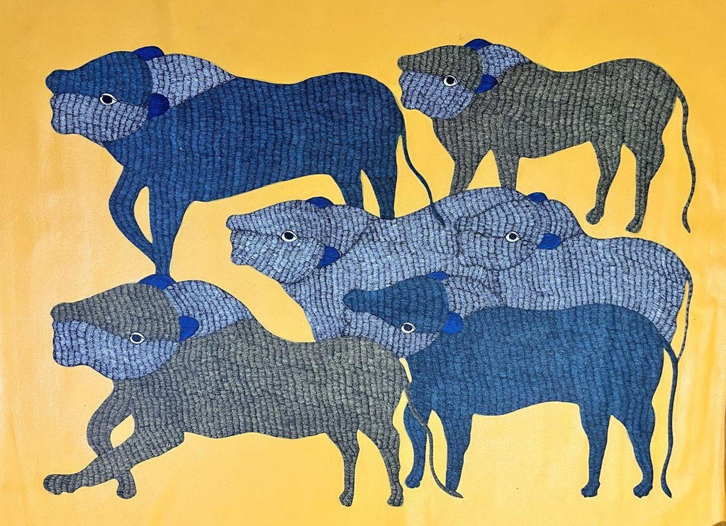 Coalition in Gond by Gareeba Singh Tekam Thumbnail