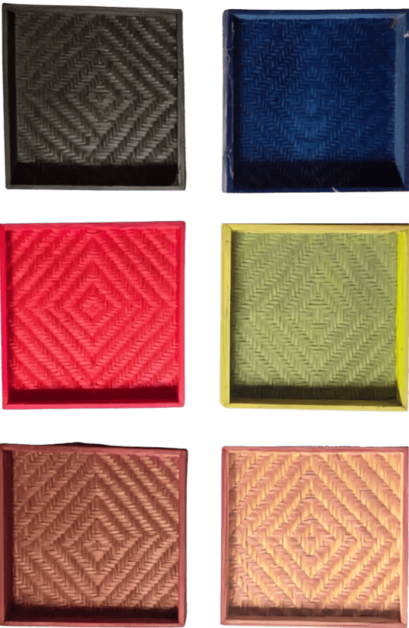 Colourful Box Frames in Bamboo Craft by Sujata Mandal Thumbnail