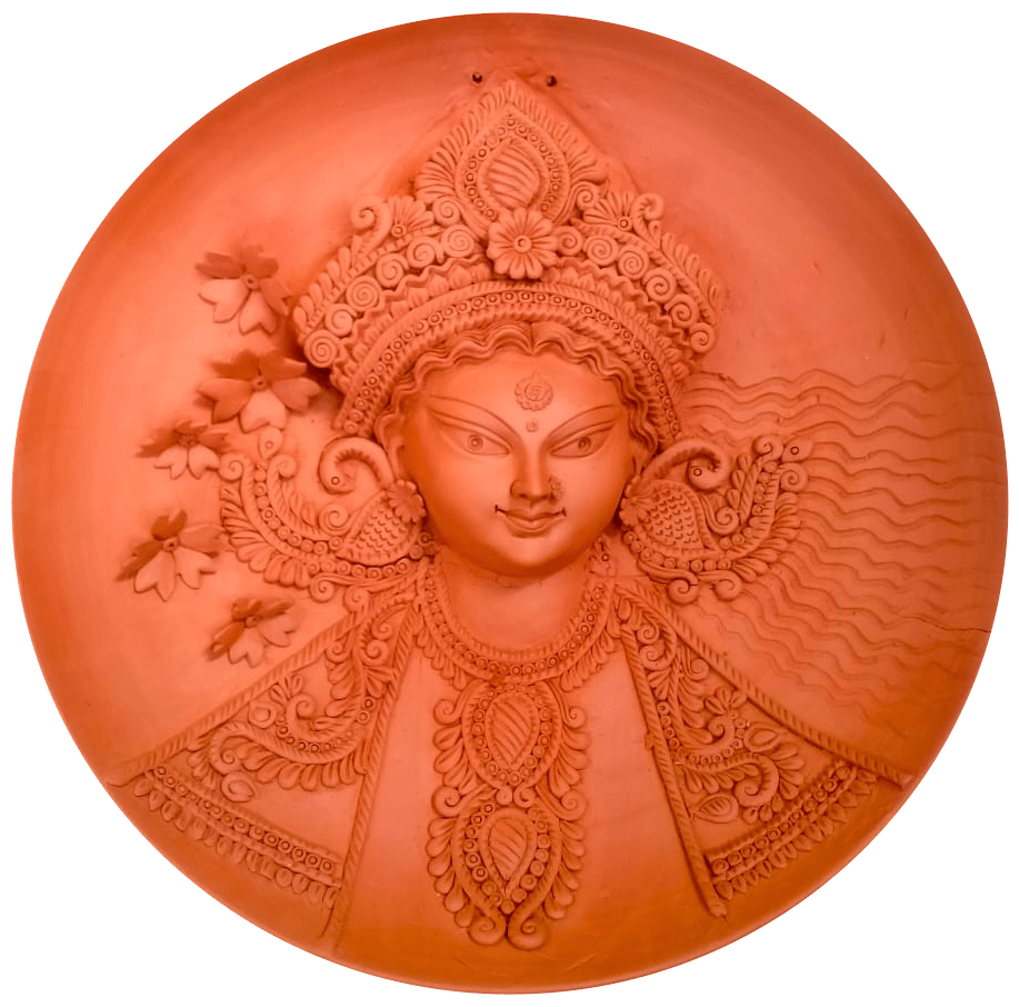Divine mother in Terracotta by Dolon Kundu Thumbnail
