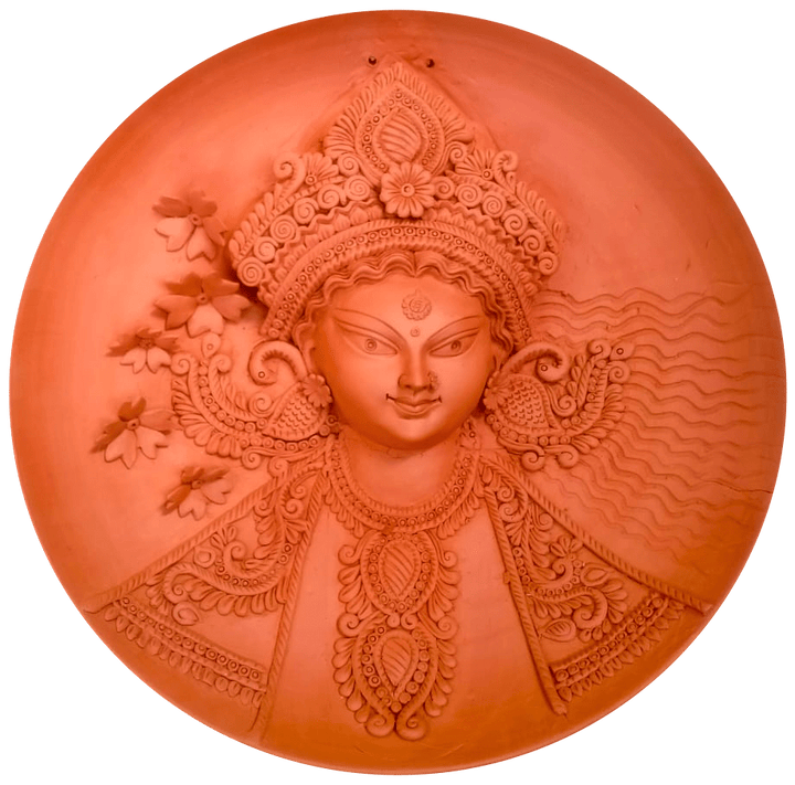 Divine mother in Terracotta by Dolon Kundu Thumbnail