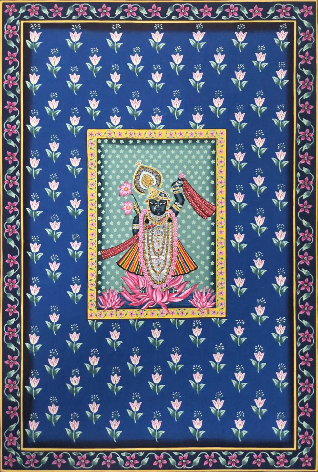 Divine Presence in Pichwai by Shehzaad Ali Sherani Thumbnail