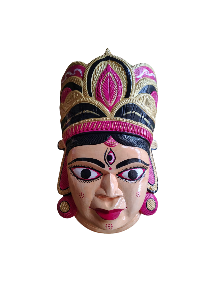 Durga Maa in Gomira Mask by Kalyan Chandra Sarkar Thumbnail