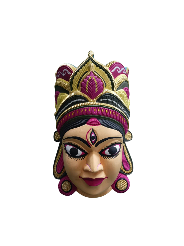 Durga Maa: The Warrior Goddess in Gomira Mask by Kalyan Chandra Sarkar Thumbnail