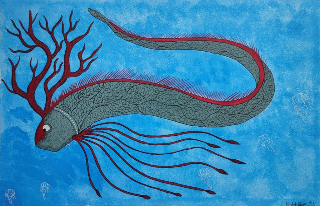 Eel in Gond by Sandeep Dhurve Thumbnail