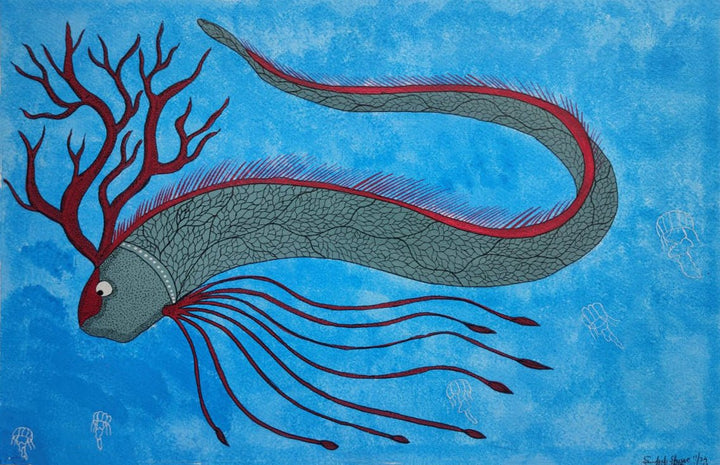 Eel in Gond by Sandeep Dhurve Thumbnail