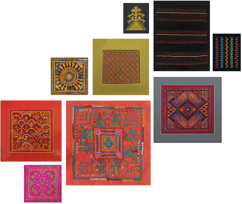 Embroidered Kutch: Gallery Wall Art Thumbnail