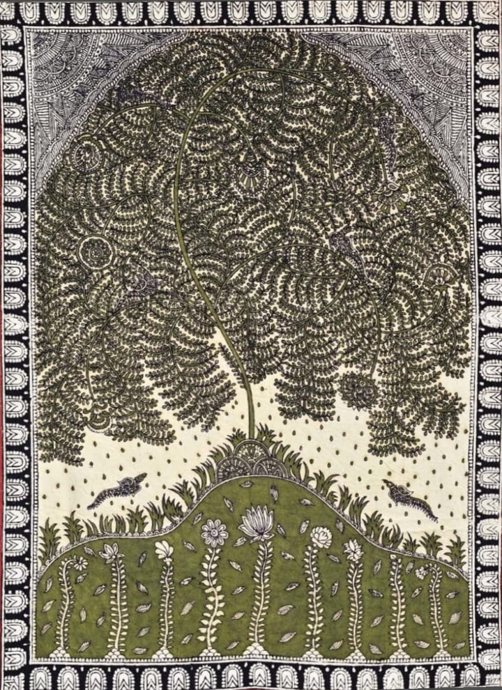 Eternal Roots: Tree of Life in Mata Ni Pachedi By Vasant Manubhai Chitara Thumbnail
