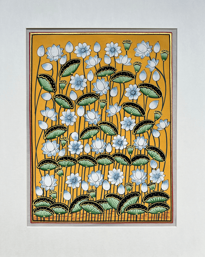 Floral bliss in Pichwai by Naveen Soni Thumbnail