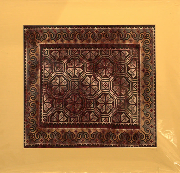 Floral Geometric Composition in Jat Garaasiya Embroidery Thumbnail