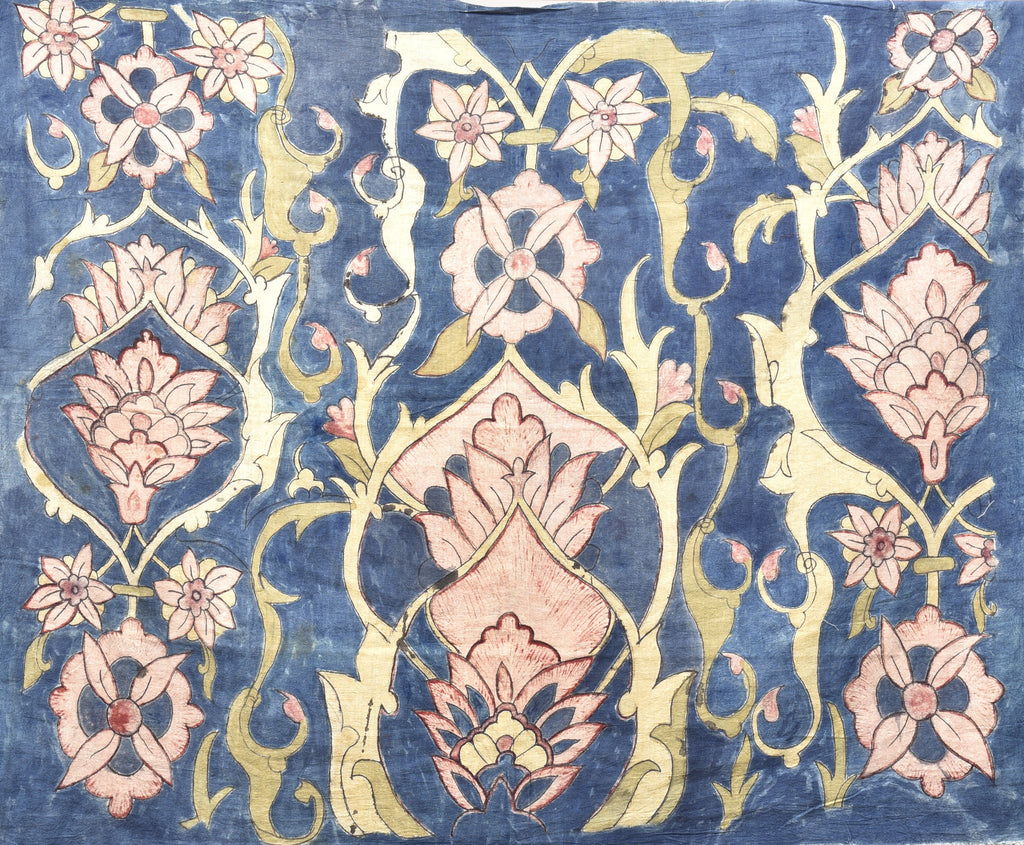 Floral motifs in Kalamkari by Ghanshyam Sarode Thumbnail