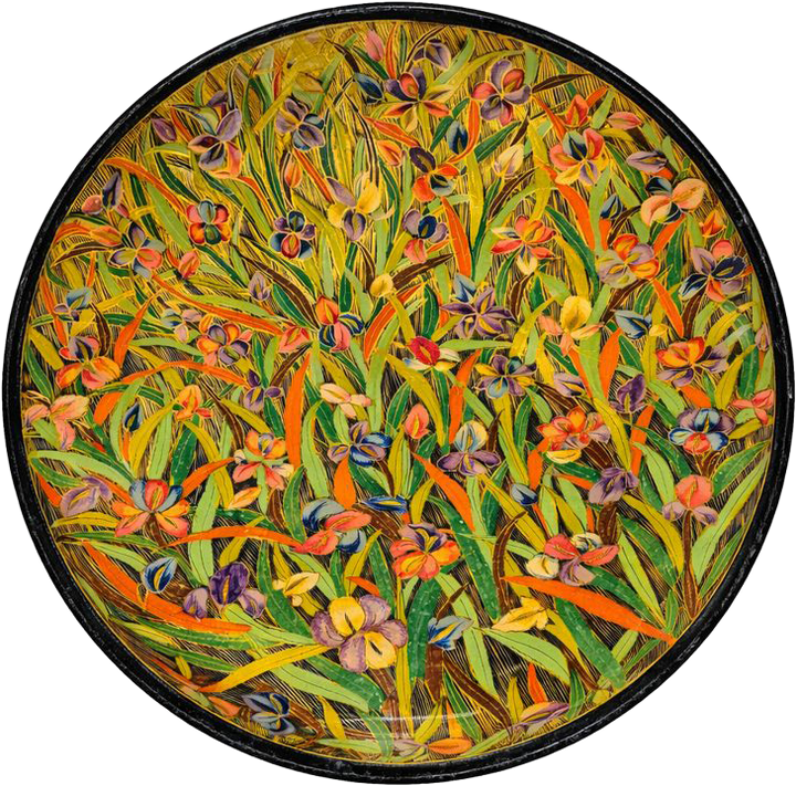 Flowers in Kashmiri Paper Mache by Riyaz Khan Thumbnail