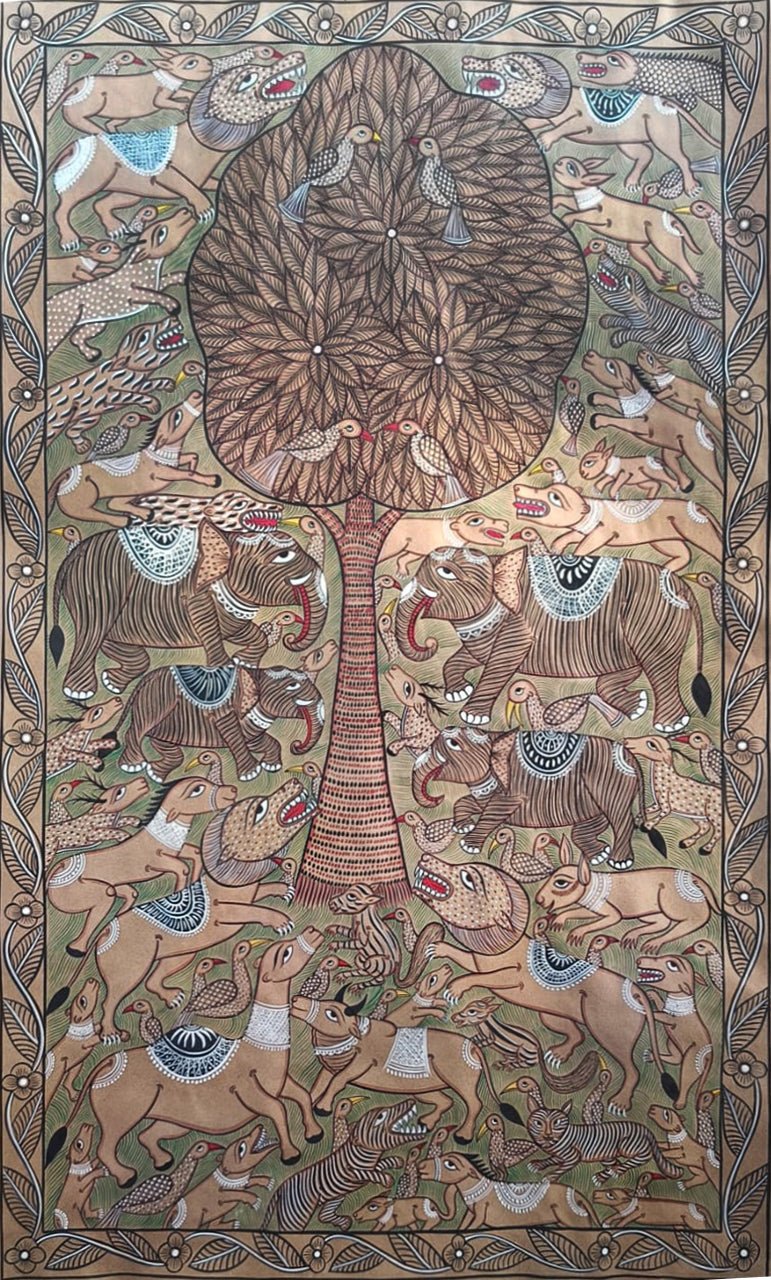 Forest In Kalighat by Sonali Chitrakar Thumbnail