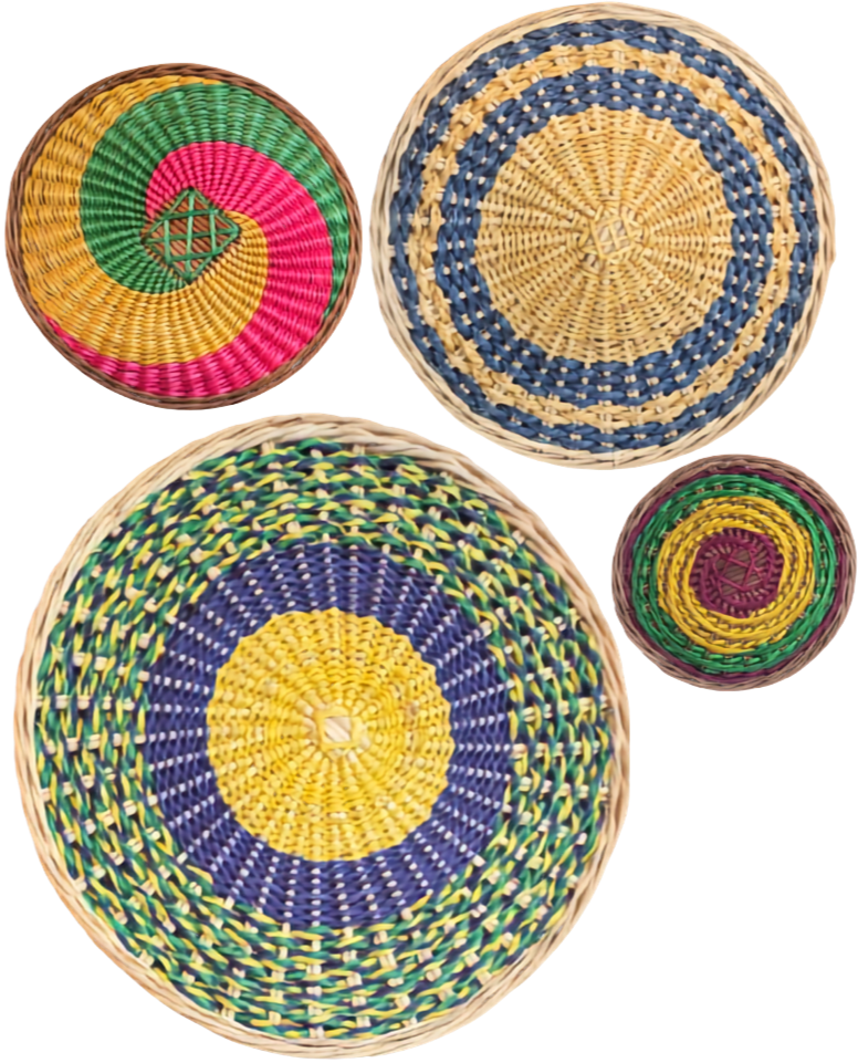 Four Discs in Willow Wicker Craft by Bisma Mehraj Thumbnail