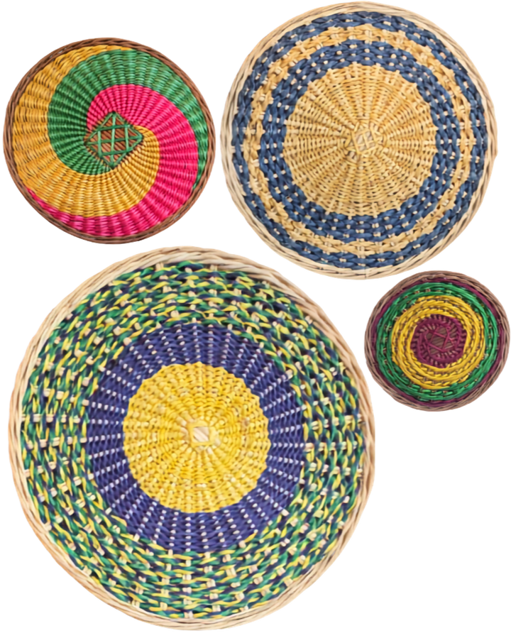 Four Discs in Willow Wicker Craft by Bisma Mehraj Thumbnail