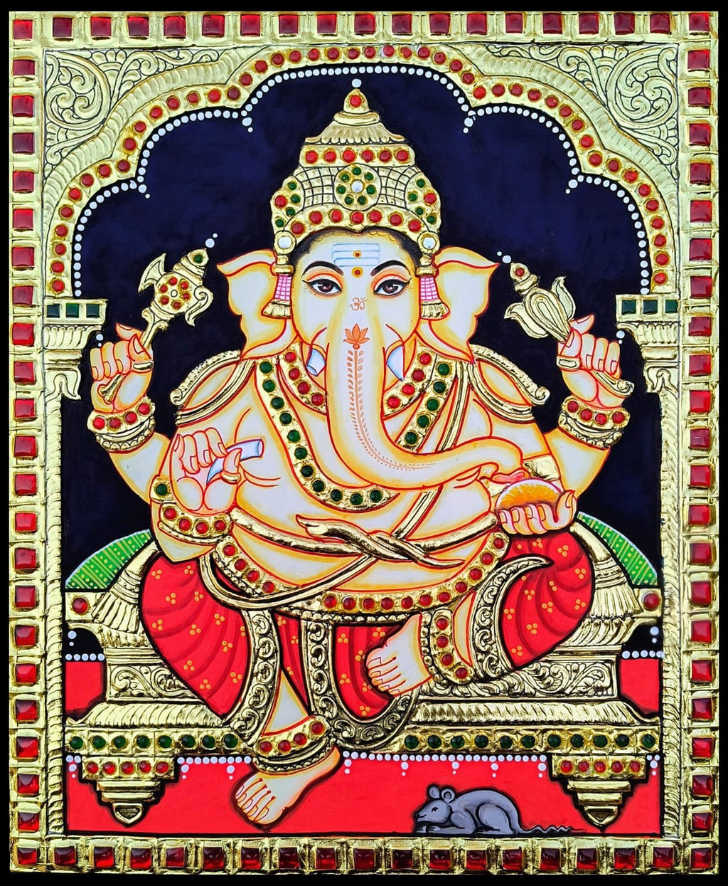 Ganesha: The Remover of Obstacles in Tanjore by Sanjay Tandekar Thumbnail
