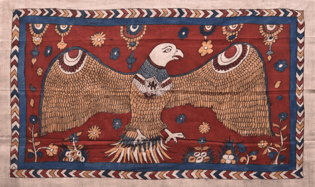 Garuda in Kalamkari by Ghanshyam Sarode Thumbnail