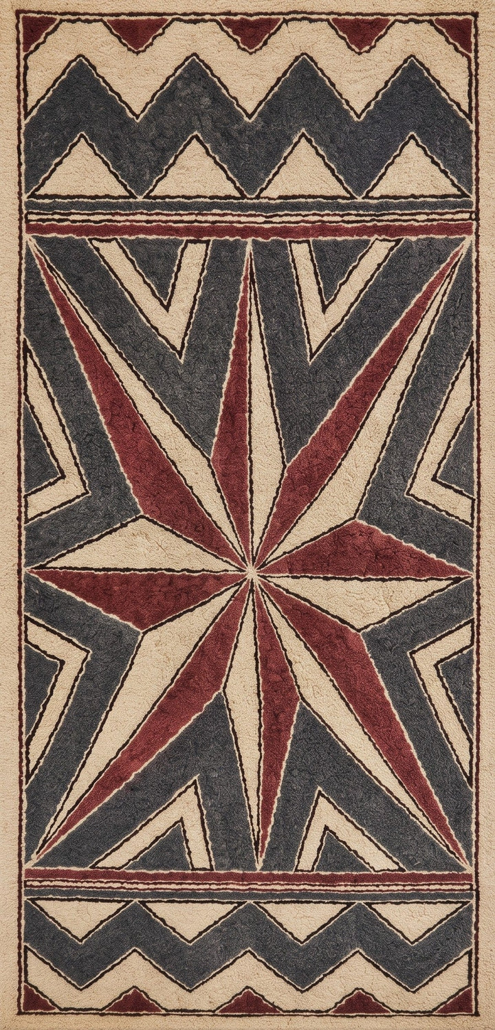 Geometric Panel in Namada Art by Mansuri Karim Thumbnail