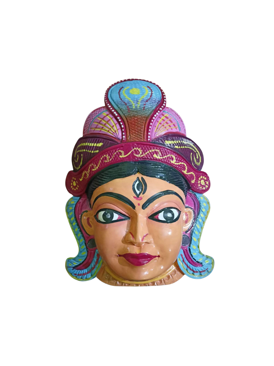 Goddess Durga in Gomira Mask by Kalyan Chandra Sarkar Thumbnail