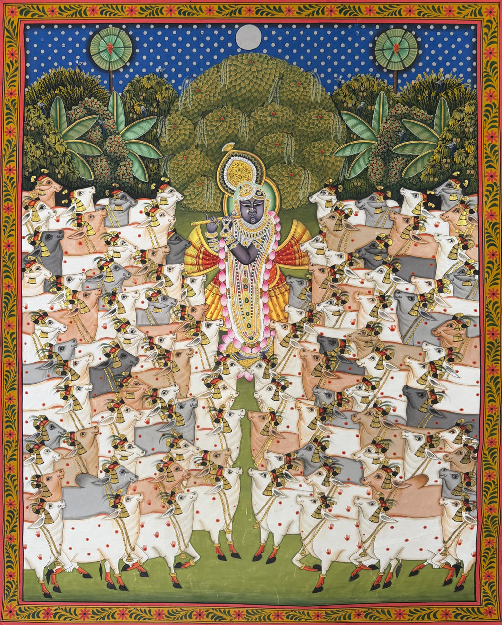 Gopashtami in Pichwai by Naveen Soni Thumbnail