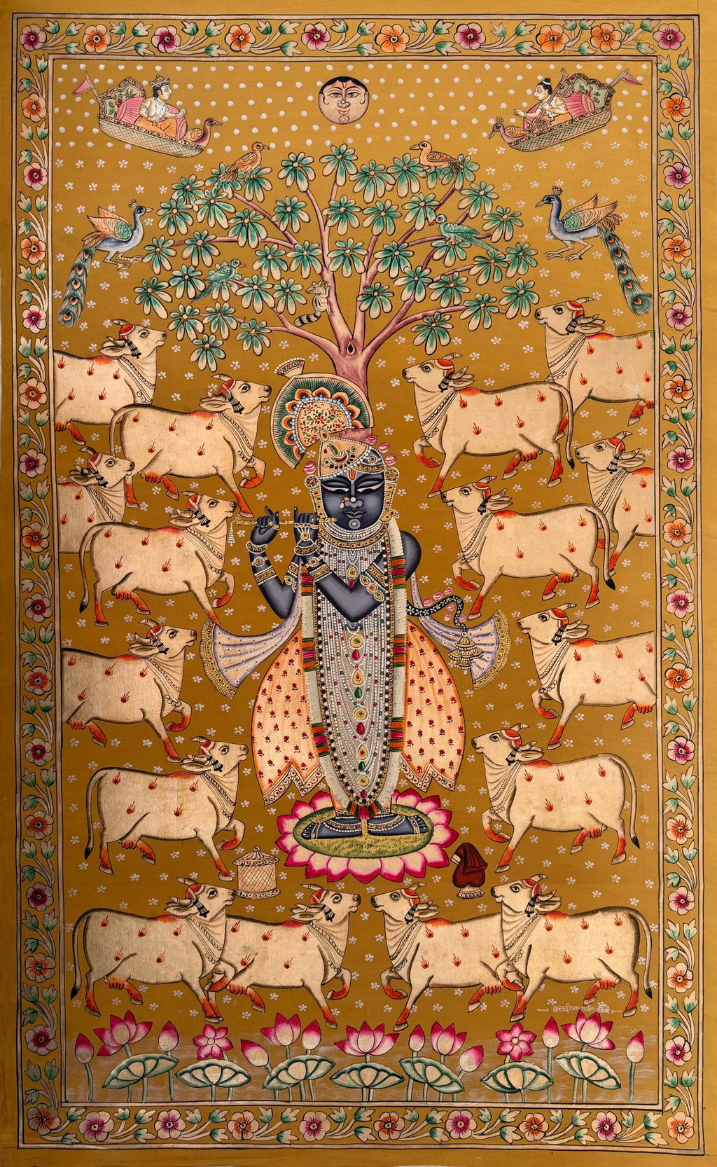 Gopashtami in Pichwai by Naveen Soni Thumbnail