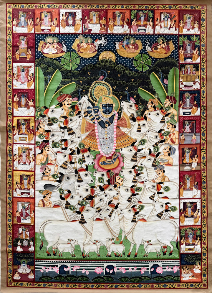 Gopashtami in Pichwai by Naveen Soni Thumbnail