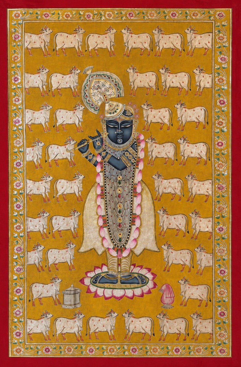 Gopashtami in Pichwai by Naveen Soni Thumbnail