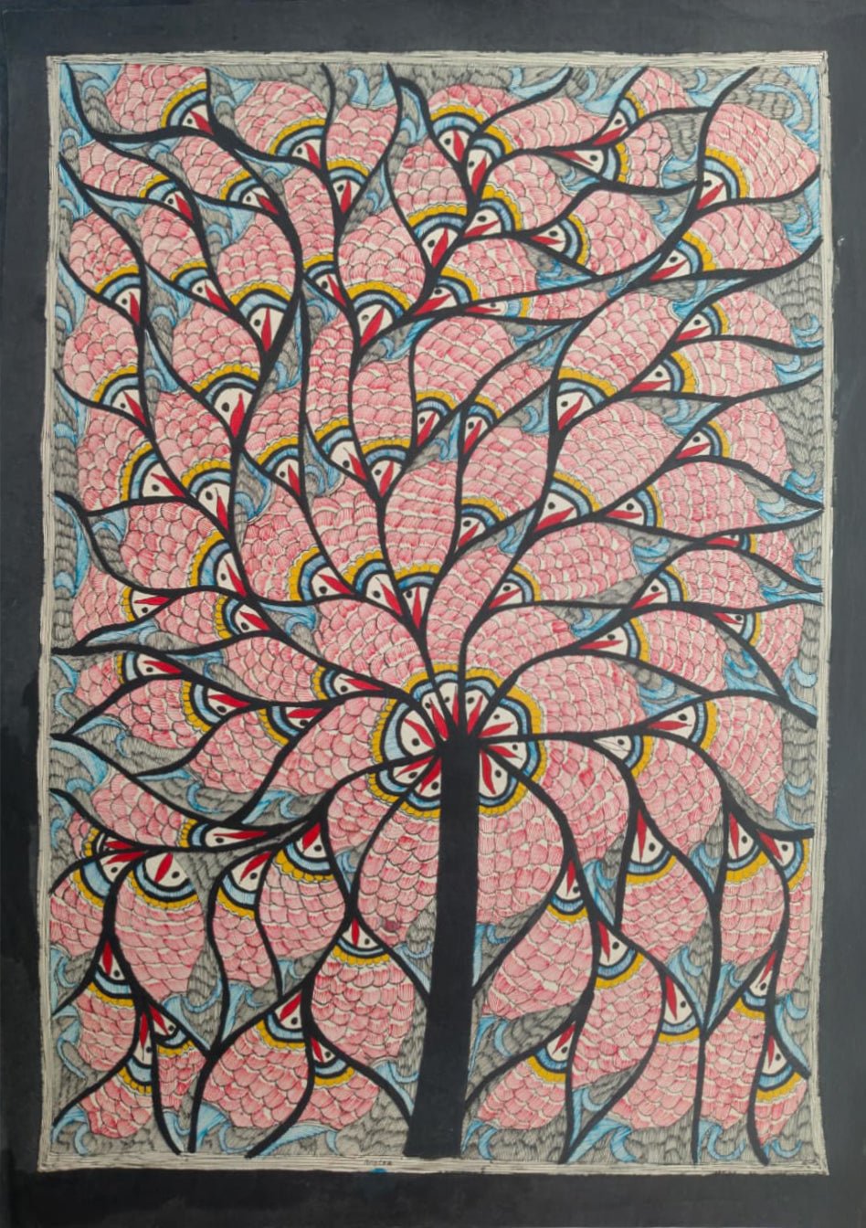 Interconnection in Madhubani by Ambika Devi Thumbnail