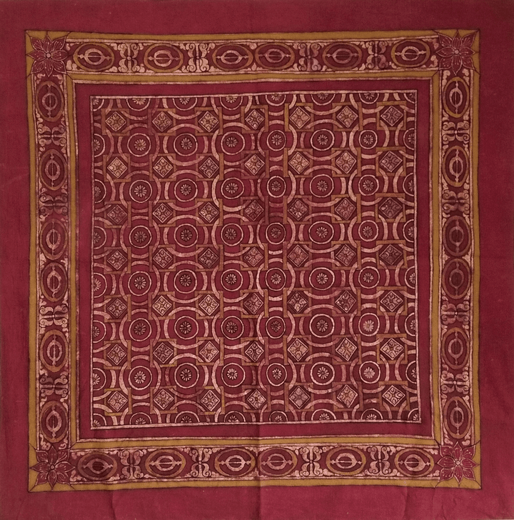 Jina Kanchi Panel in Kalamkari by Sridevi Ponnambalam Thumbnail