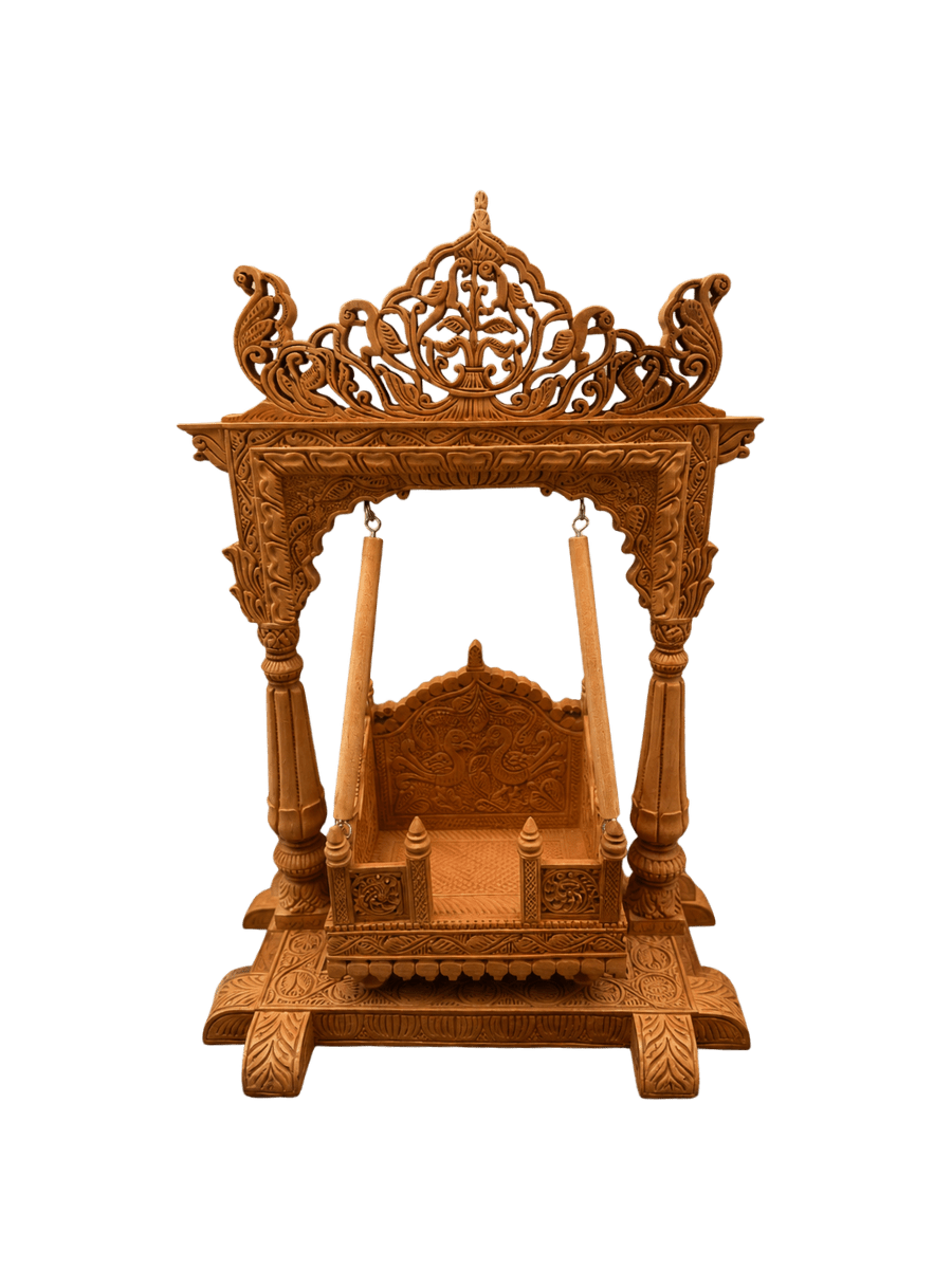 Kadam wood Laddu Gopal ji jhula by Om Prakash Thumbnail