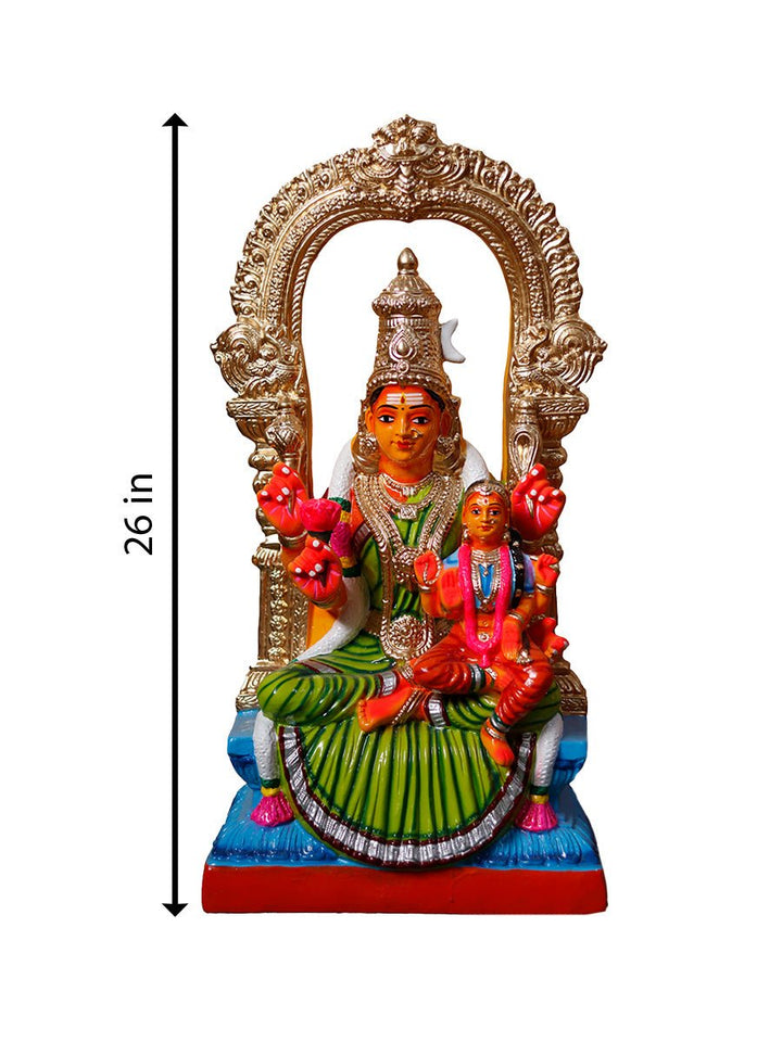 Kamakshi Madiyil Balambigai in Golu doll by Baskaran Natarajan Thumbnail
