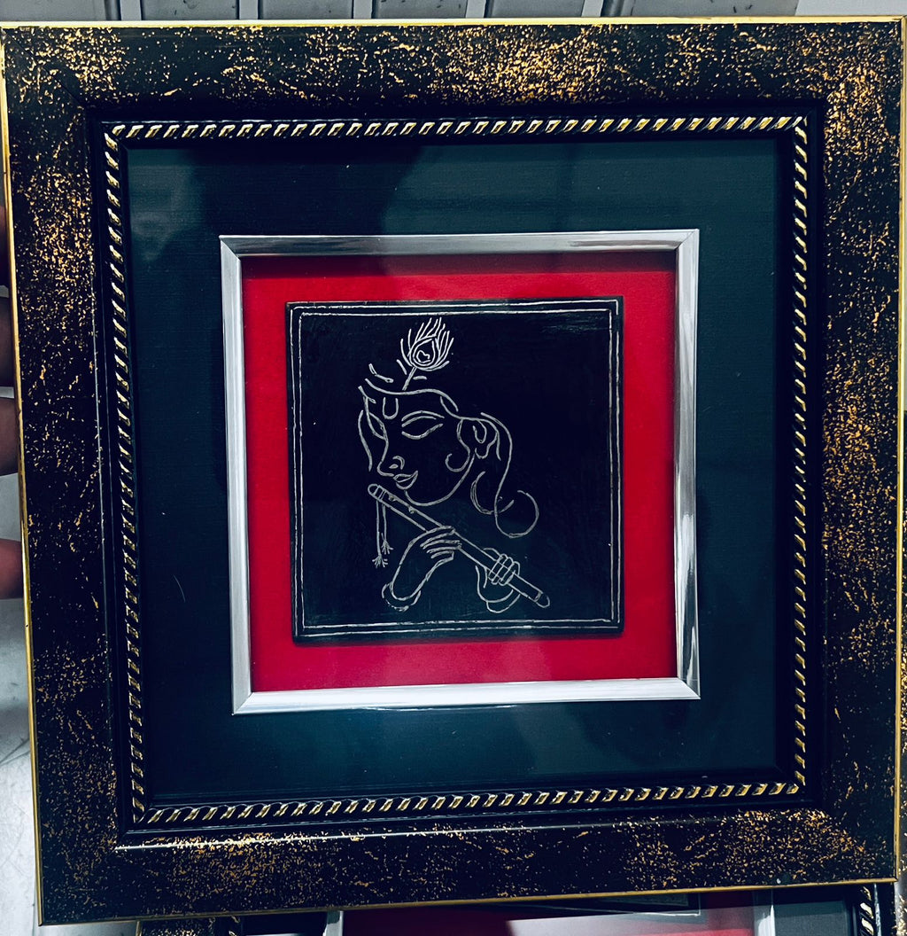 Krishna in Koftgiri by Shyamlata Gahloth Thumbnail