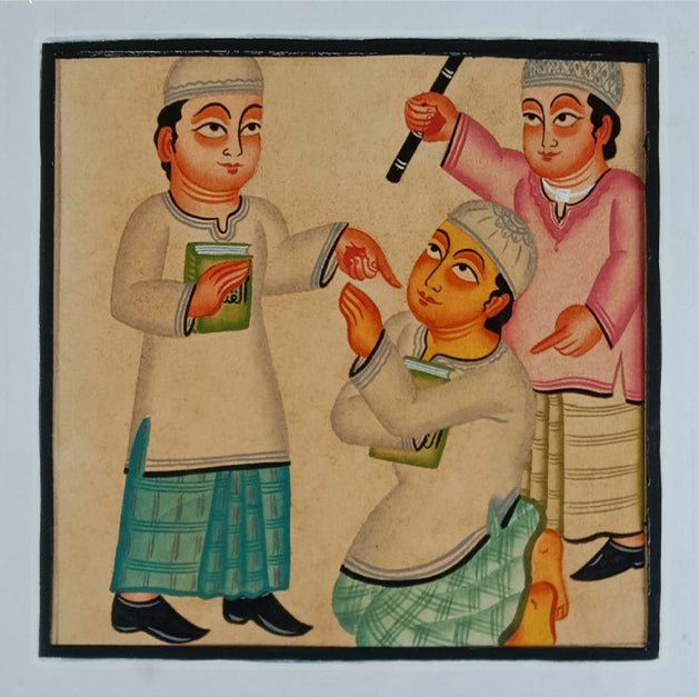 Learning in Madrasah In Kalighat by Bapi Chitrakar Thumbnail
