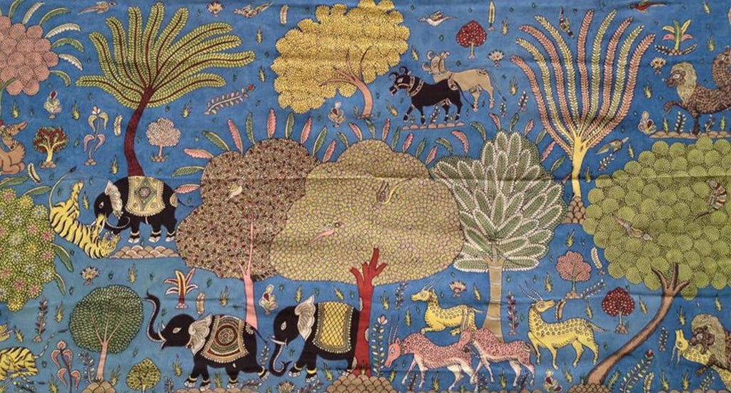 Life in the Wild in Mata ni Pachedi by Vasant Manubhai Chitara Thumbnail