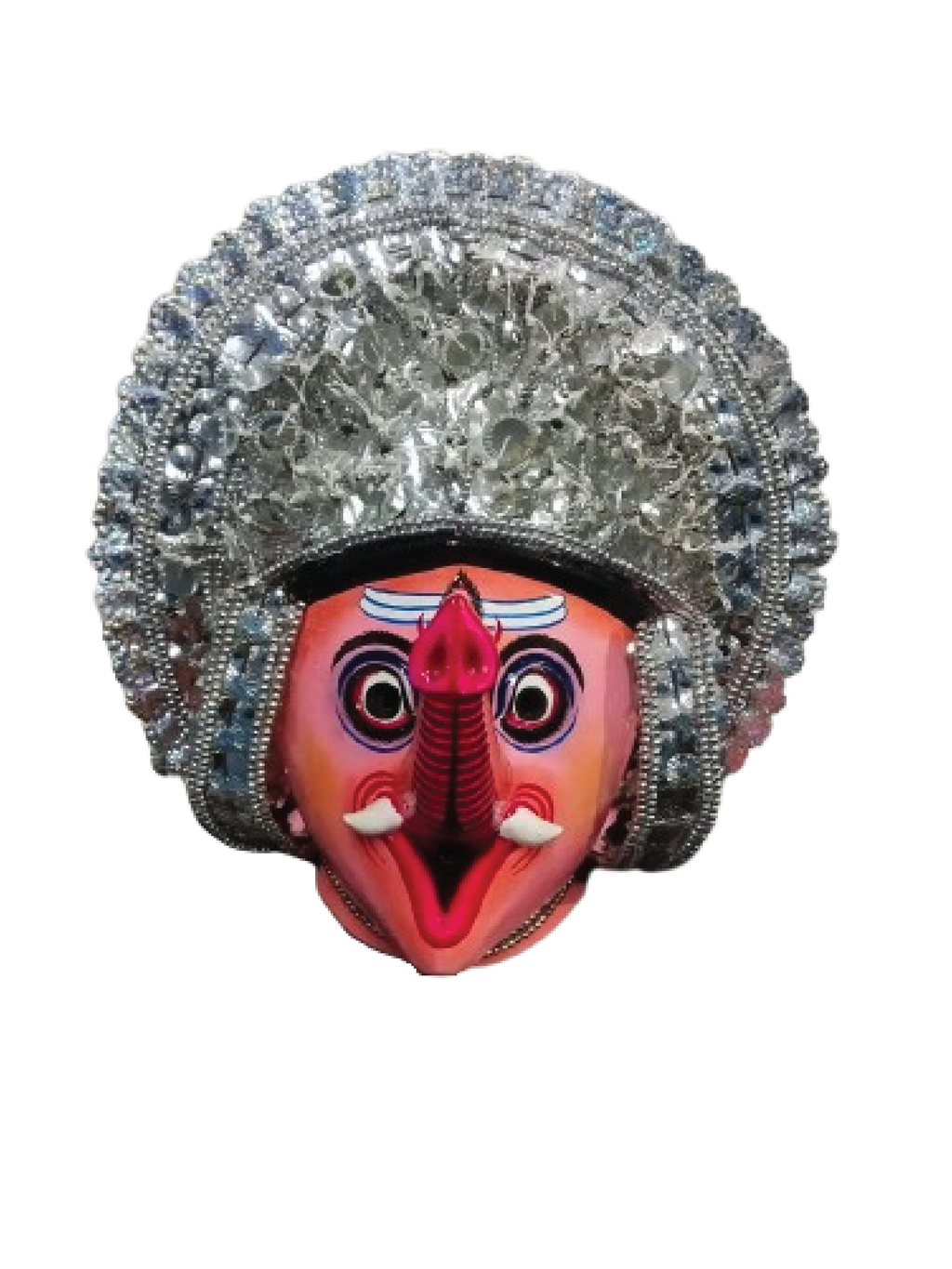 Lord Ganesha in Chhau Mask by Dharmendra Sutradhar Thumbnail
