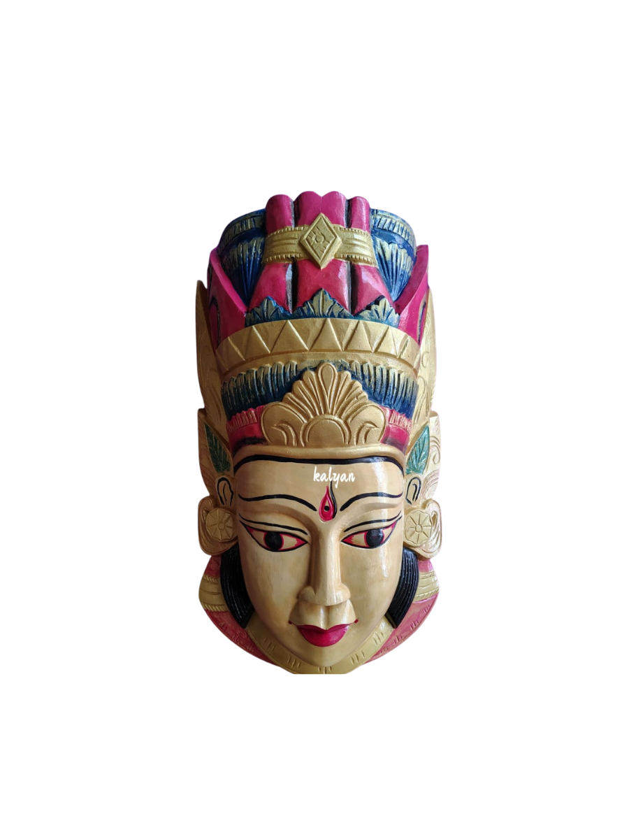 Maa Durga in Gomira Mask by Kalyan Chandra Sarkar Thumbnail