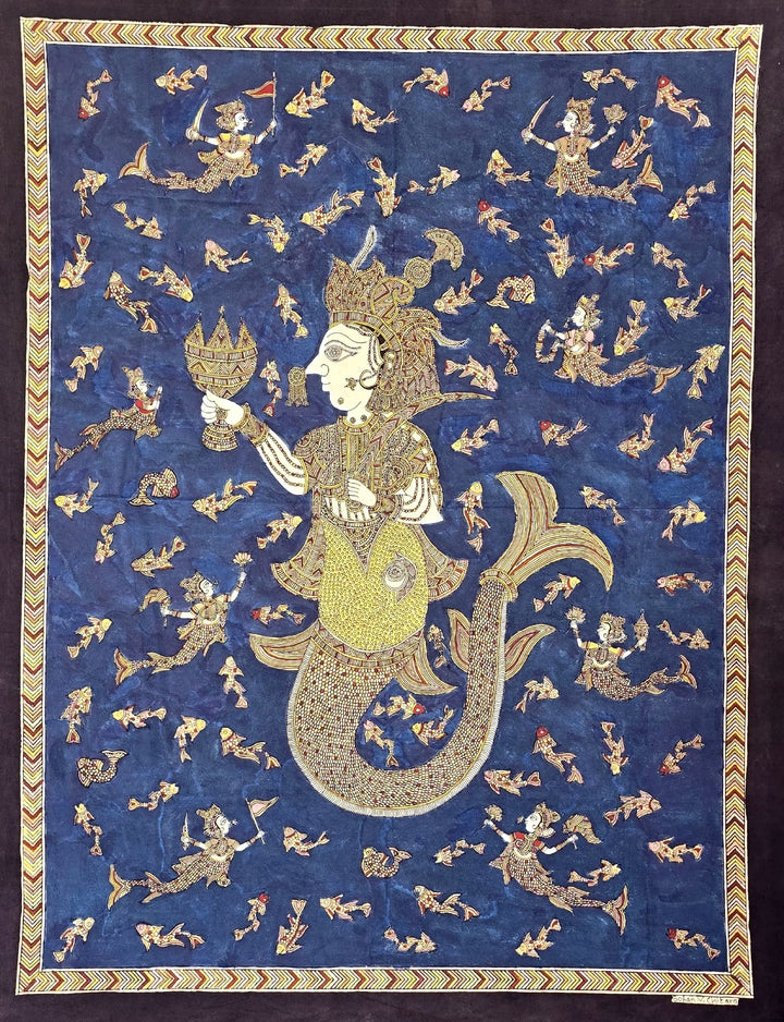 Machhi Mata in Mata ni Pachedi by Vasant Manubhai Chittara Thumbnail